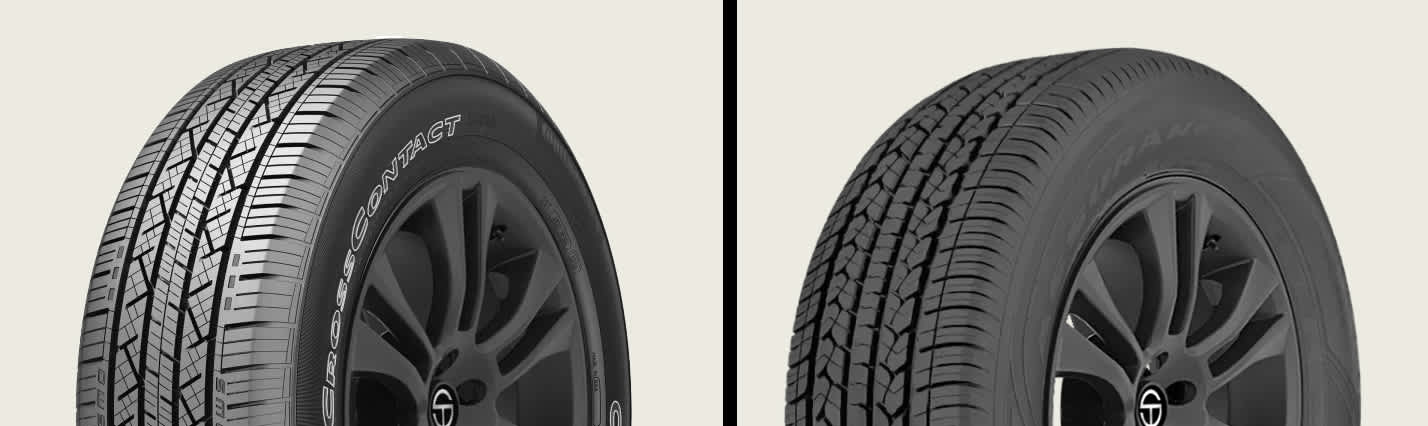 Continental CrossContact LX25 vs Goodyear Assurance CS Fuel Max