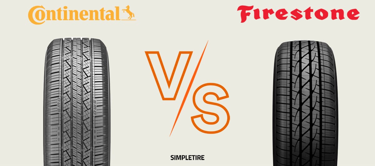 Continental CrossContact LX25 vs Firestone Destination LE3