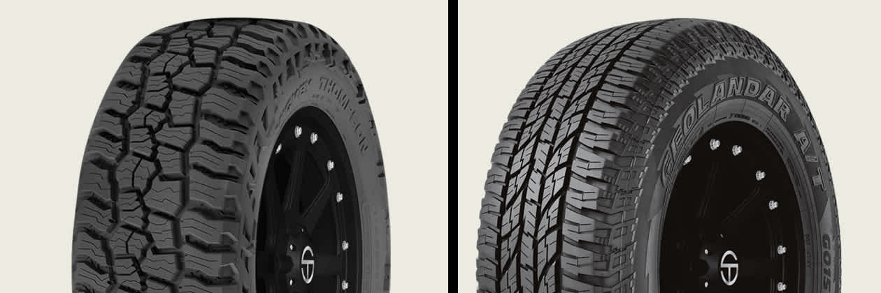 Mickey Thompson Baja Boss A/T vs Yokohama Geolandar AT G015