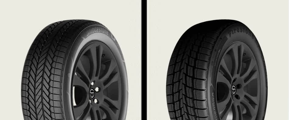 Bridgestone Weatherpeak vs Firestone Weathergrip