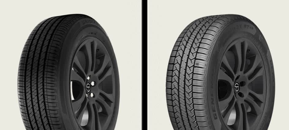 Bridgestone Ecopia EP422 Plus vs General Altimax RT45