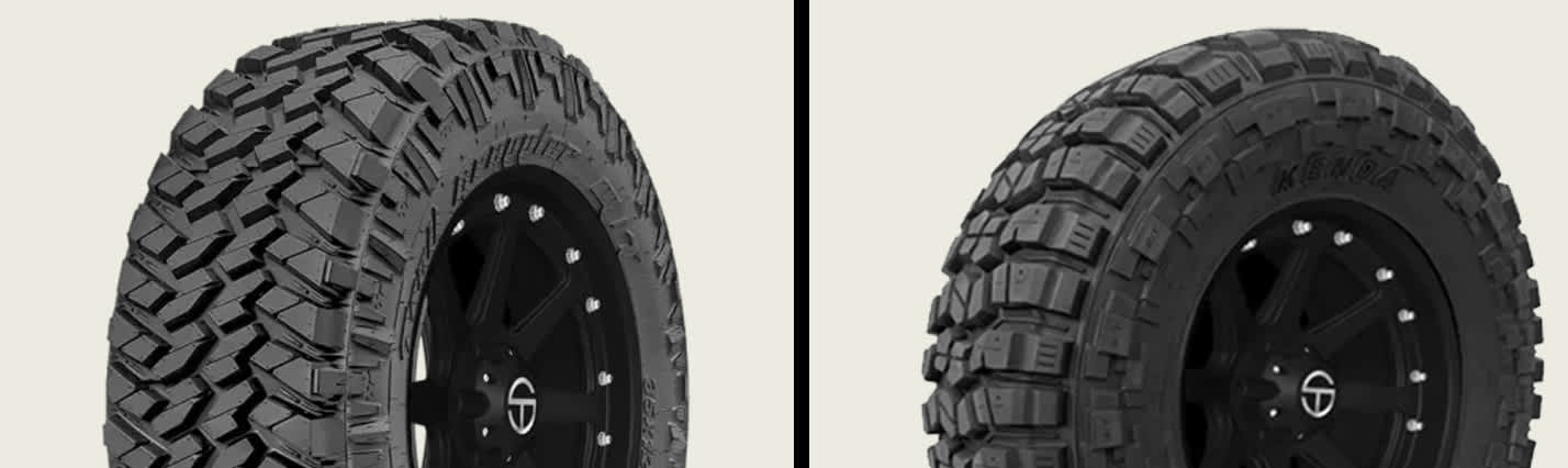 Nitto Trail Grappler M/T vs Kenda Klever M/T2 KR629