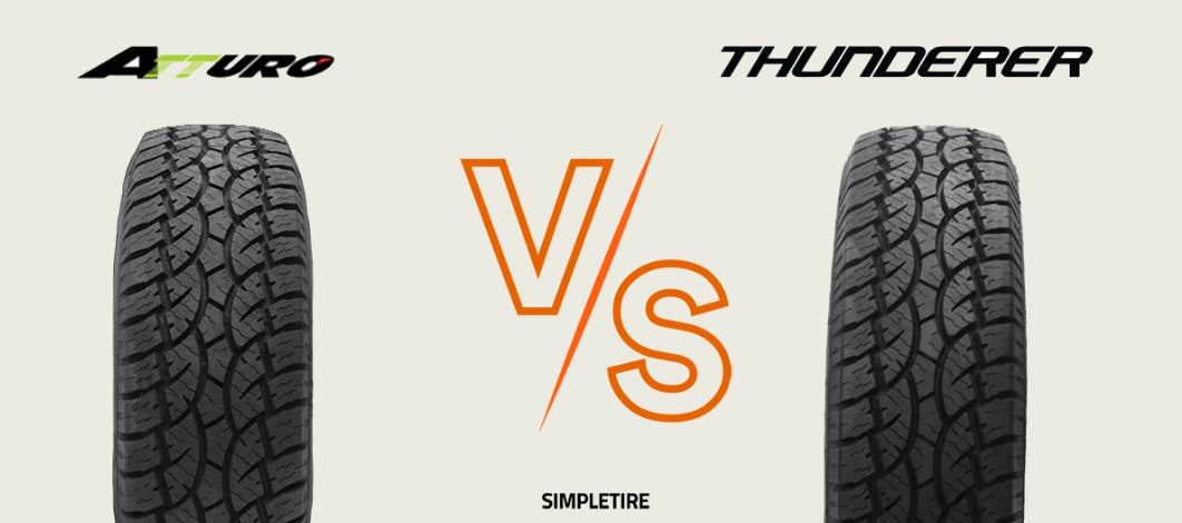 Atturo Trail Blade A/T vs Thunderer Ranger A/T R404