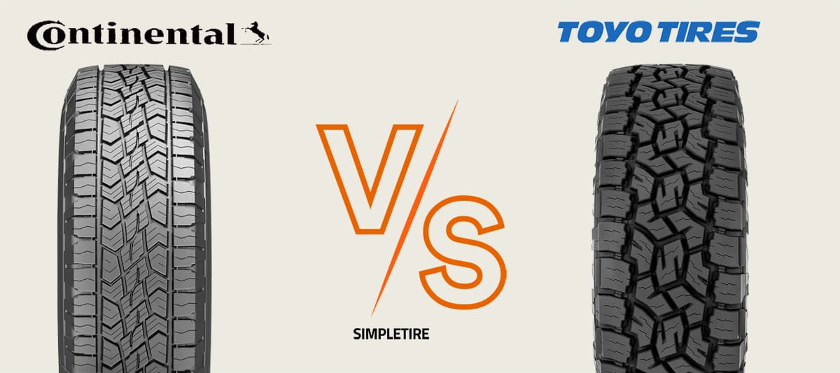 Continental TerrainContact A/T vs Toyo Open Country A/T III