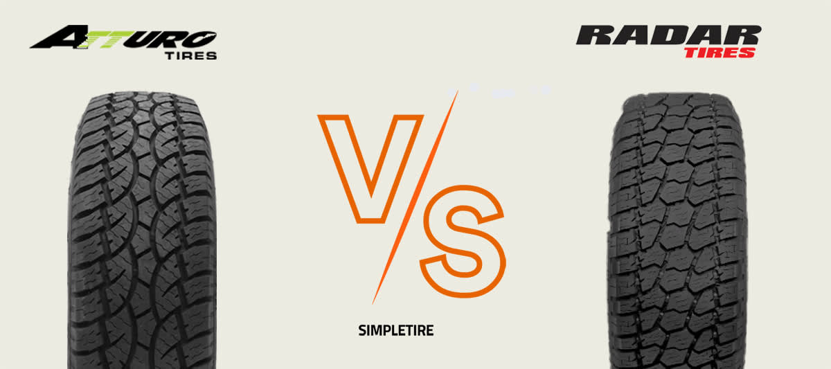 Atturo Trail Blade A/T vs Radar Renegade A/T5