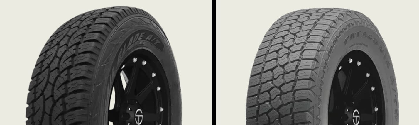 Atturo Trail Blade A/T vs Milestar Patagonia A/T R