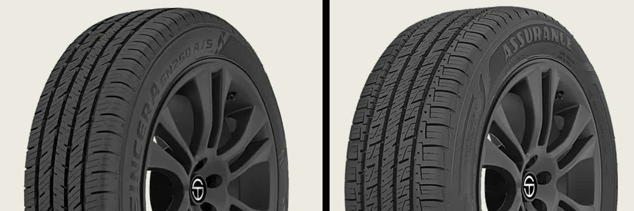 Falken Sincera SN250 A/S vs Goodyear Assurance MaxLife