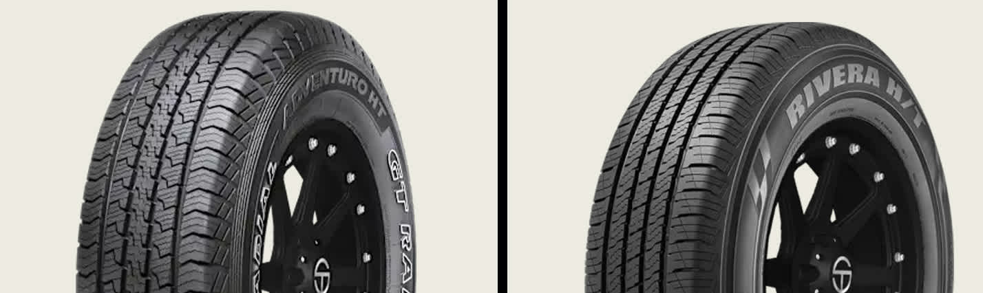 GT Radial Adventuro HT vs Radar Rivera H/T