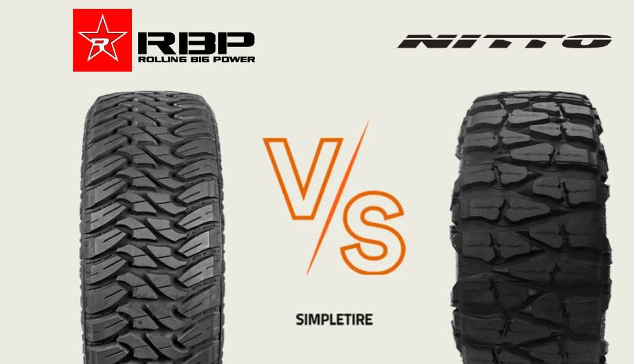 RBP Repulsor M/T 3 vs Nitto Mud Grappler