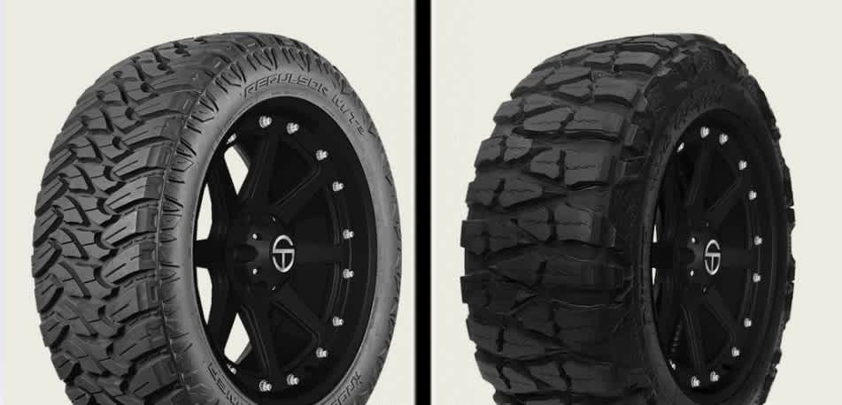 RBP Repulsor M/T 3 vs Nitto Mud Grappler