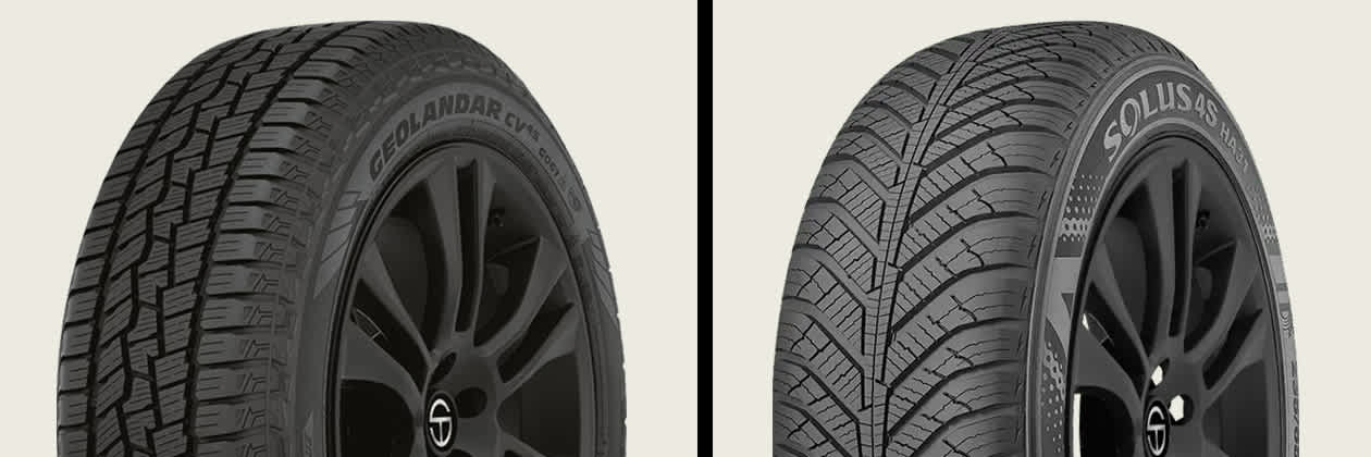 Yokohama Geolandar CV4S vs Kumho Solus HA31