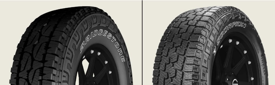 Bridgestone Dueler A/T Revo 3 vs Pirelli Scorpion All Terrain Plus