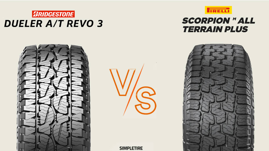Bridgestone Dueler A/T Revo 3 vs Pirelli Scorpion All Terrain Plus
