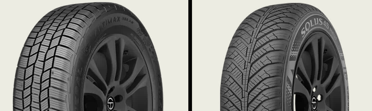 General AltiMAX 365 AW vs Kumho Solus HA31