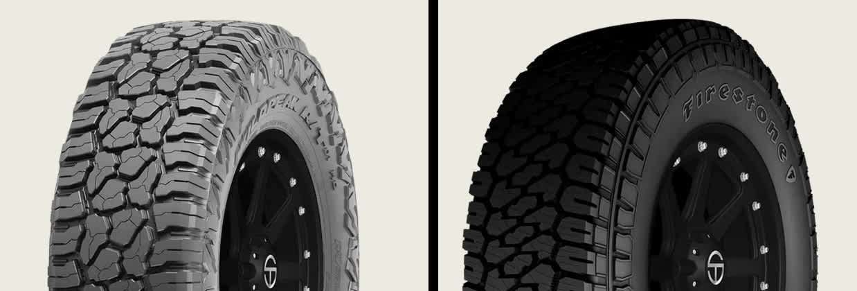 Falken Wildpeak R/T01 vs Firestone Destination X/T