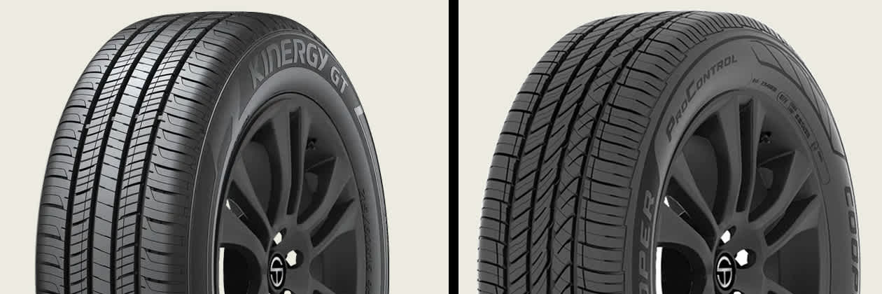  Hankook Kinergy GT (H436) vs Cooper ProControl