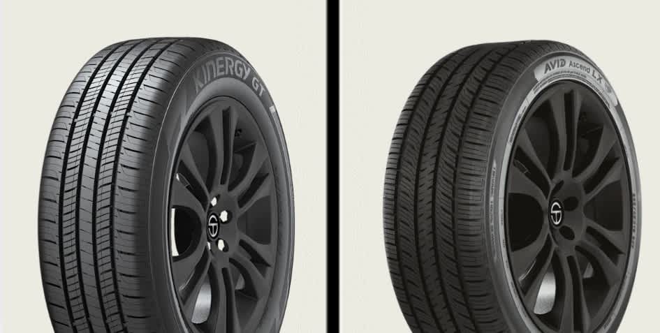 Hankook Kinergy GT (H436) vs Yokohama Avid Ascend LX