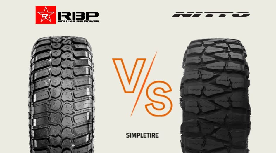 RBP Repulsor M/T RX vs Nitto Mud Grappler