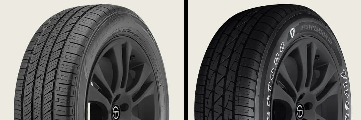 Falken Ziex CT60 A/S vs Firestone Destination LE3 tires on handling