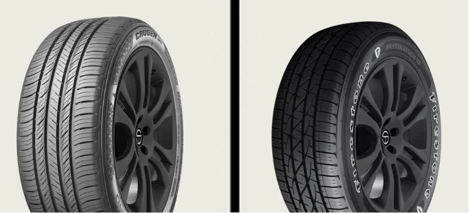 Kumho Crugen HP71 vs Firestone Destination LE3