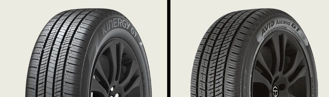 Hankook Kinergy GT (H436) vs Yokohama Avid Ascend GT