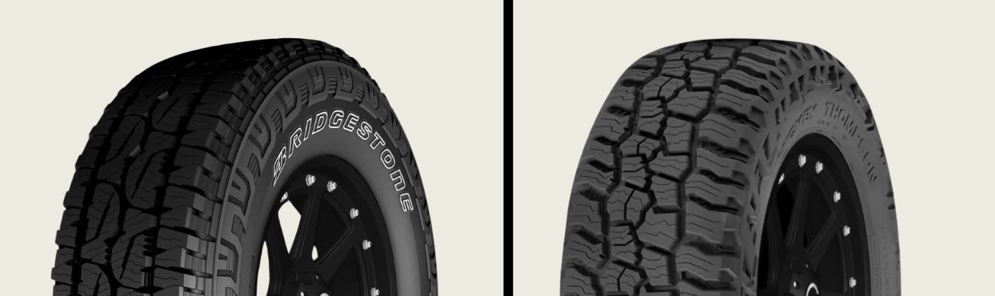 Bridgestone Dueler A/T Revo 3 vs Mickey Thompson Baja Boss A/T
