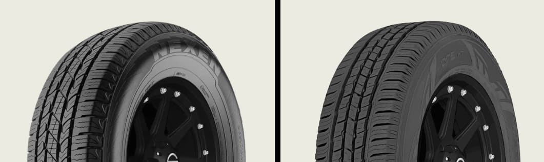 Nexen Roadian HTX RH5 vs Nokian One H/T