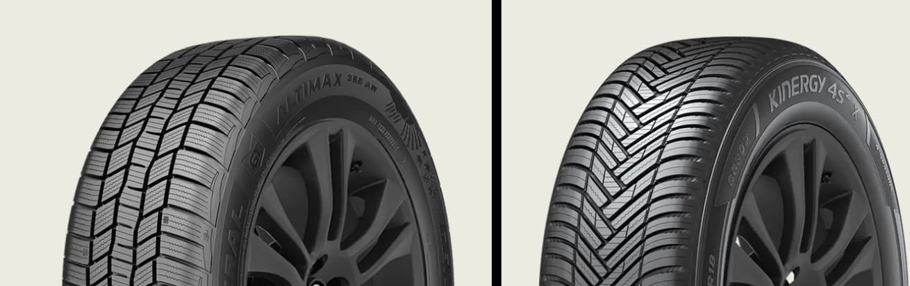 General Altimax 365AW vs Hankook Kinergy 4S2 X (H750A)