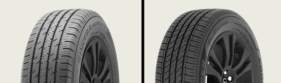 Falken Sincera SN250 A/S vs Cooper ProControl