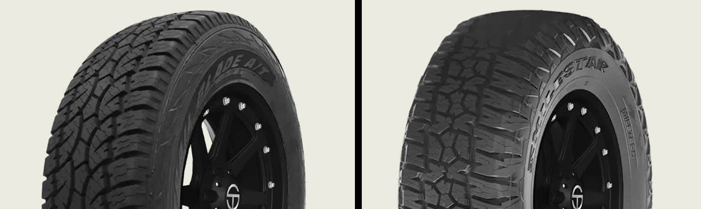 Atturo Trail Blade A/T vs Milestar Patagonia A/T Pro