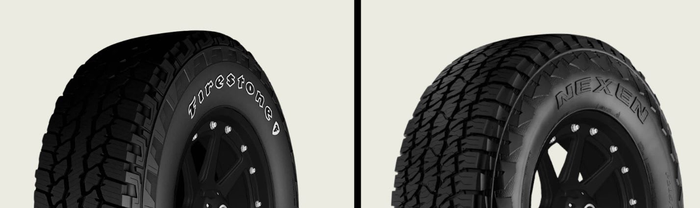 Firestone Destination A/T2 vs Nexen Roadian ATX