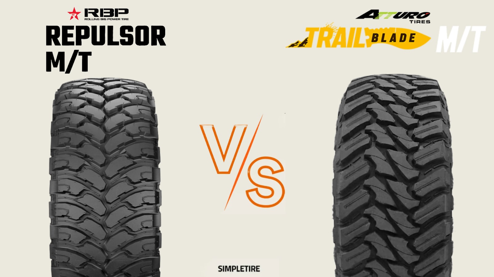 RBP Repulsor M/T vs Atturo Trail Blade M/T