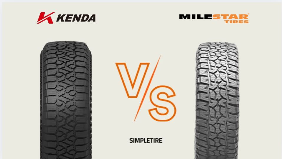 Kenda Klever A/T2 KR628 vs Milestar Patagonia A/T Pro