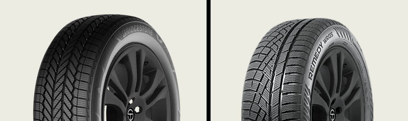 Bridgestone Weatherpeak vs Nokian Remedy WRG5