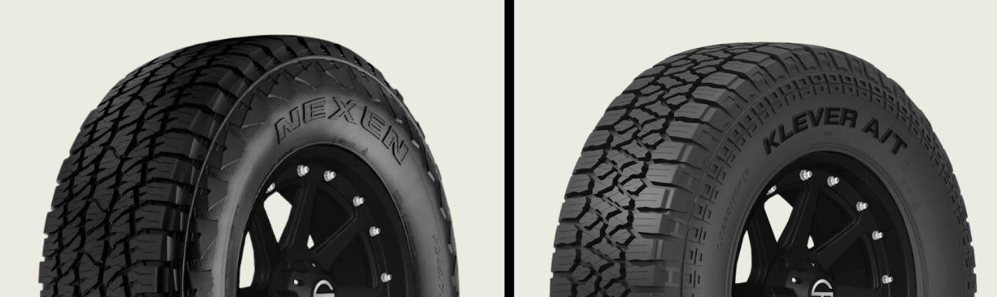 Nexen Roadian ATX vs Kenda Klever A/T2 KR628