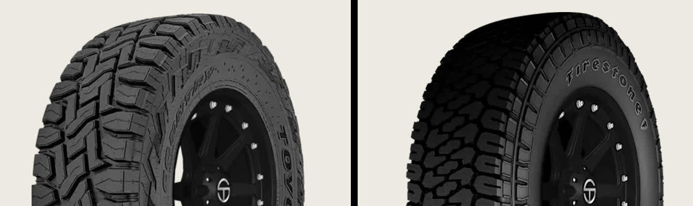 Toyo Open Country R/T vs Firestone Destination X/T