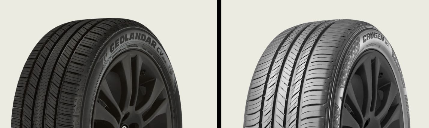 Yokohama Geolandar CV G058 vs Kumho Crugen HP71