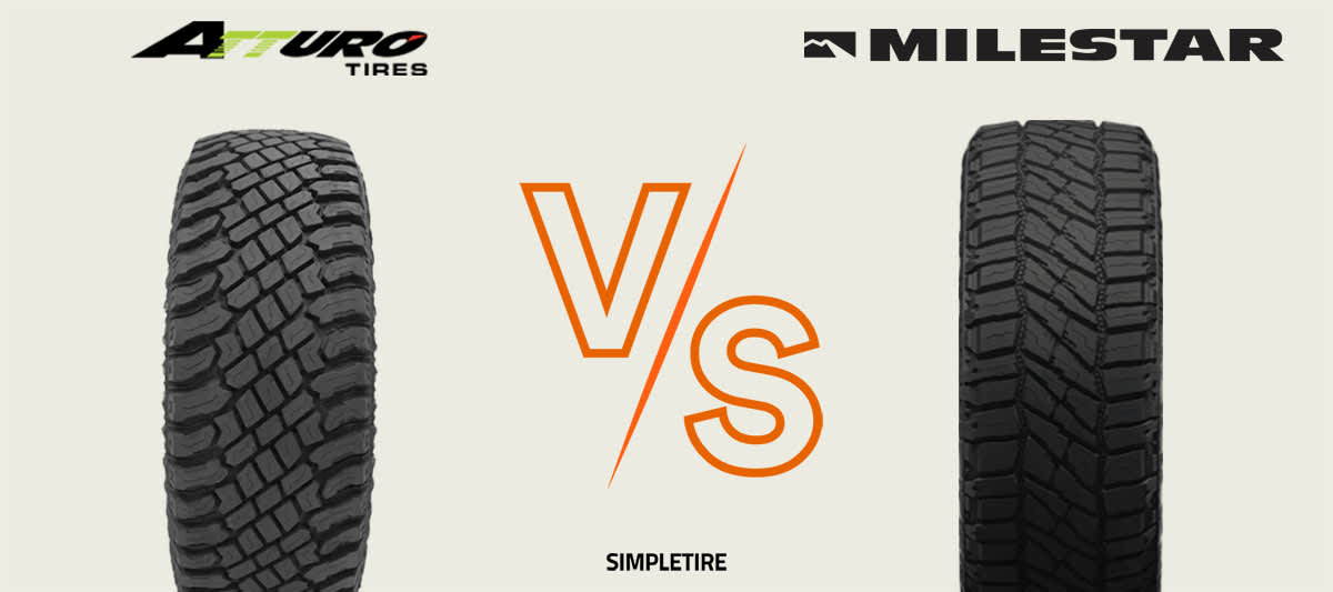 Atturo Trail Blade X/T vs Milestar Patagonia X/T