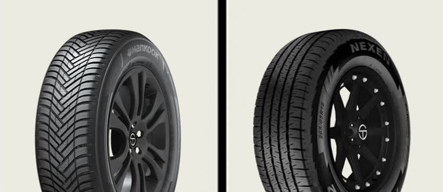 Hankook Kinergy 4S2 X (H750A) vs Nexen Roadian HTX2