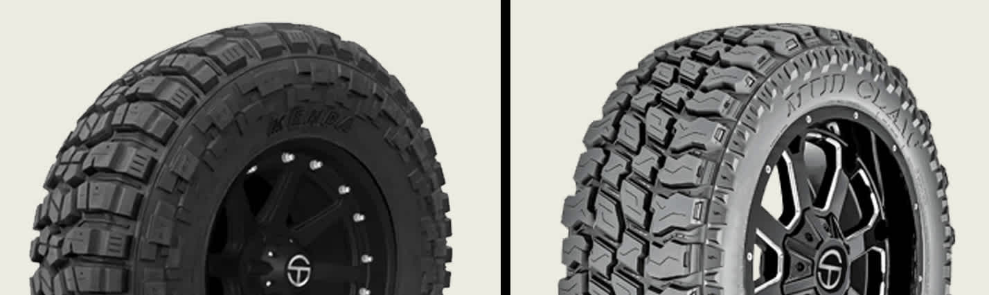 Kenda Klever M/T2 KR629 vs Multi-Mile Mud Claw Comp MTX