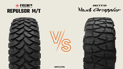 RBP Repulsor M/T vs Nitto Mud Grappler tires