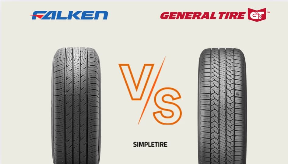 Falken Sincera SN250 A/S vs General Altimax RT45 tires