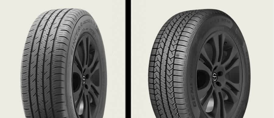 Falken Sincera SN250 A/S vs General Altimax RT45