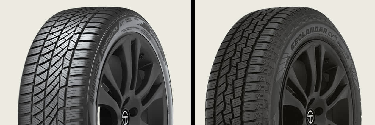 Hankook Weatherflex GT vs. Yokohama Geolandar CV 4S