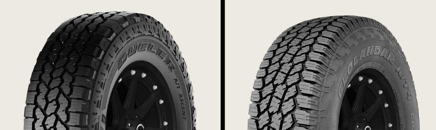 Bridgestone Dueler A/T Ascent vs Yokohama Geolandar AT4 G018 tires