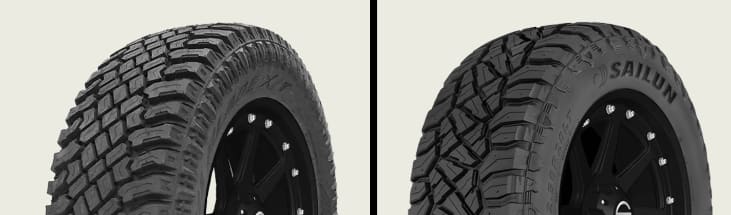 Atturo Trail Blade X/T vs Sailun Terramax R/T tires