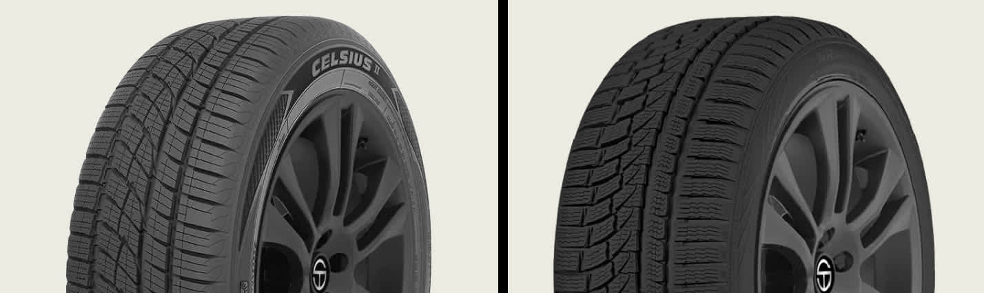 Toyo Celsius II vs Nokian WR G4 tires