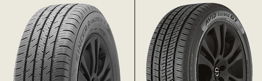 Falken Sincera SN250 A/S vs Yokohama Avid Ascend GT tires