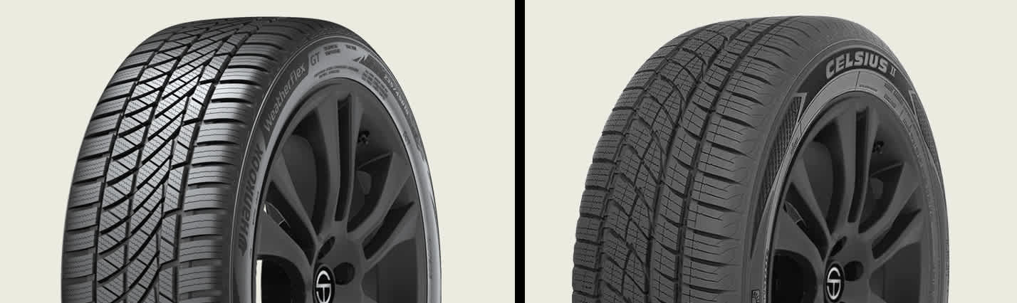 Hankook Weatherflex GT vs Toyo Celsius II tires