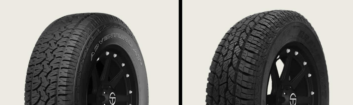 GT Radial Adventuro AT3 vs Maxxis AT-771 Bravo Series